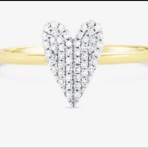DIAMOND HEART RING- RING CONCIERGE